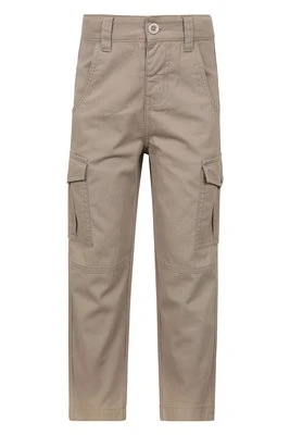 Spodnie cargo dla dzieci - Beige Mountain Warehouse