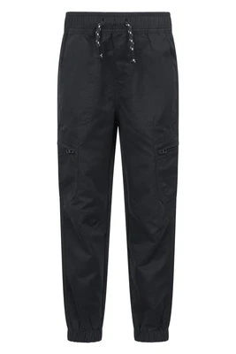 Spodnie cargo dla dzieci Expedition Ripstop odporne na plamy - Black Mountain Warehouse