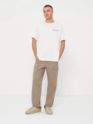 Spodnie cargo Michael Kors brązowy