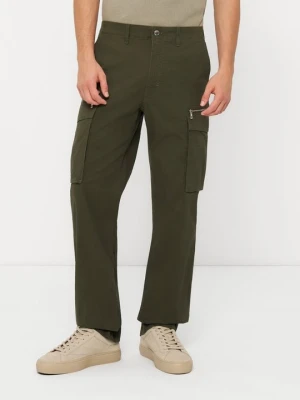 Spodnie cargo Michael Kors zielony