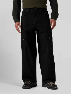 Spodnie cargo o kroju baggy z czystej bawełny Levi's Czarny