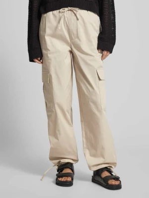 Spodnie cargo o kroju regular fit z elastycznym pasem model ‘Coria’ Mazine