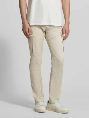 Spodnie cargo o kroju regular fit z mieszanki bawełny s.Oliver RED LABEL
