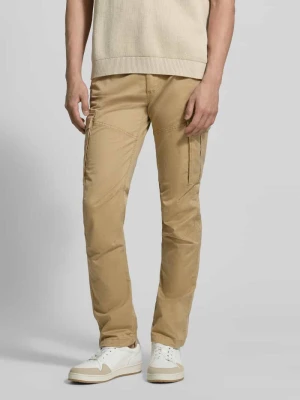 Spodnie cargo o kroju regular fit z mieszanki bawełny s.Oliver RED LABEL