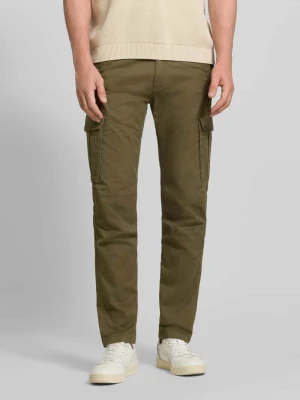 Spodnie cargo o kroju regular fit z mieszanki bawełny s.Oliver RED LABEL