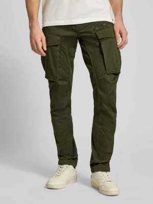 Spodnie cargo o kroju regular tapered fit z kieszenią zapinaną na zamek błyskawiczny G-Star Raw