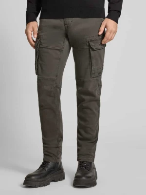 Spodnie cargo o kroju skinny fit z tunelem model ‘Expedizor’ PME Legend