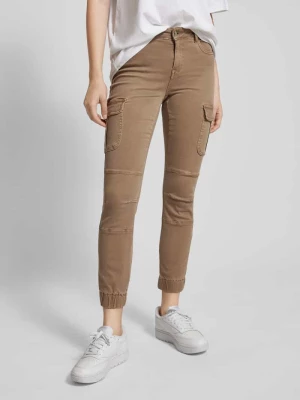 Jeansy cargo o kroju slim fit z elastycznymi zakończeniami nogawek model ‘MISSOURI’ Only