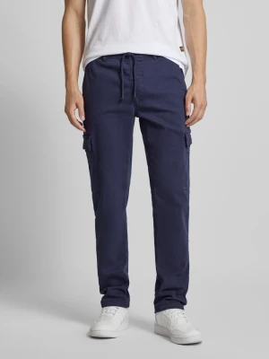 Spodnie cargo o kroju slim fit ze sznurkiem model ‘Gymdigo’ Pepe Jeans