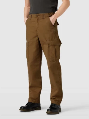 Spodnie cargo o kroju straight fit w jednolitym kolorze Levi's®