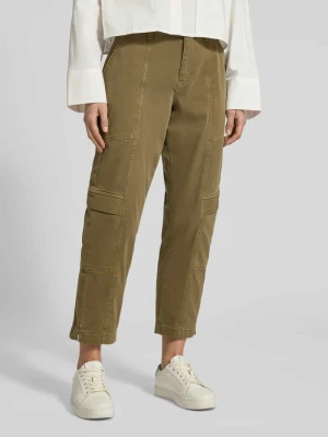 Spodnie cargo o kroju straight fit z mieszanki bawełny model ‘Ruby 2.0’ MAC
