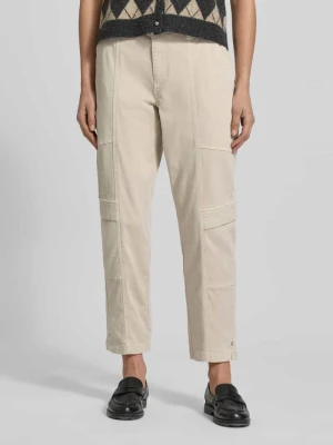 Spodnie cargo o kroju straight fit z mieszanki bawełny model ‘Ruby 2.0’ MAC