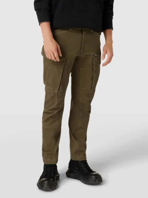 Spodnie cargo o kroju tapered fit z nakładanymi kieszeniami model ‘Rovic’ G-Star Raw