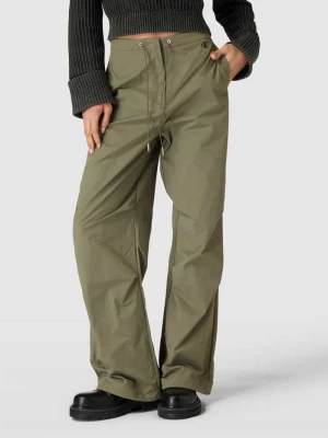 Spodnie cargo o luźnym kroju z trokami Calvin Klein Jeans