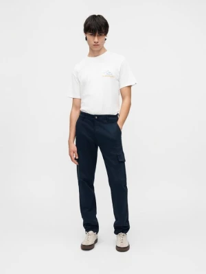 Spodnie cargo Pepe Jeans granatowy