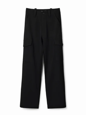 Spodnie cargo straight Desigual