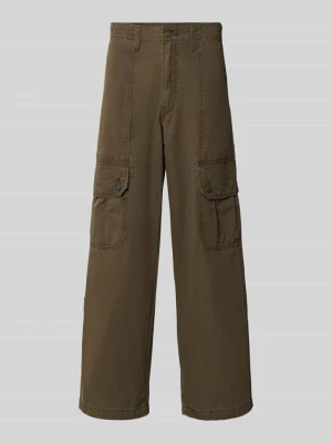 Spodnie cargo w kroju regular fit z czystej bawełny model 'EXTRA BAGGY CARGOS' Levi's Khaki