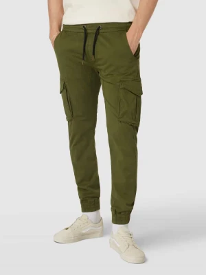 Spodnie cargo z detalami z logo model ‘Twill’ alpha industries
