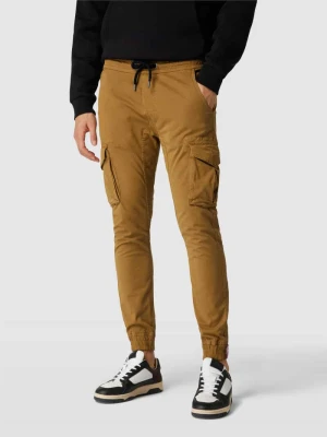 Spodnie cargo z detalami z logo model ‘Twill’ alpha industries