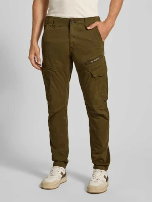 Spodnie cargo z detalem z logo i kieszeniami z patką model ‘Nordrop’ PME Legend