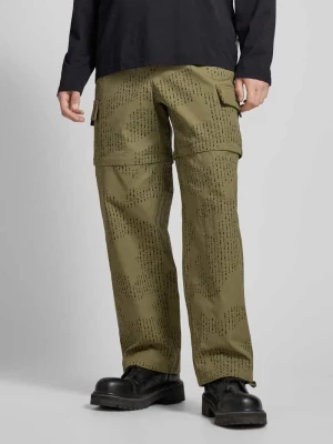 Spodnie cargo z detalem z logo model ‘Camp’ The Hundreds