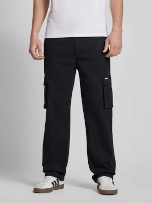 Spodnie cargo z detalem z logo REVIEW