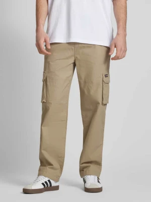 Spodnie cargo z detalem z metką REVIEW