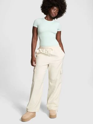 Spodnie cargo z dzianiny Victoria's Secret