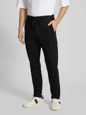 Spodnie cargo z elastycznym pasem Polo Ralph Lauren Czarny