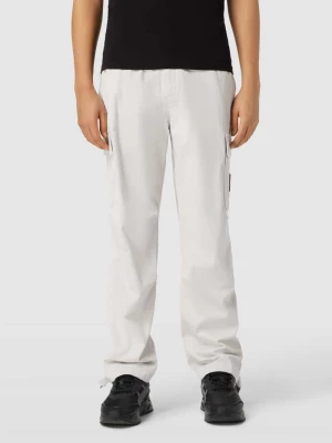 Spodnie cargo z nakładanymi kieszeniami Calvin Klein Jeans