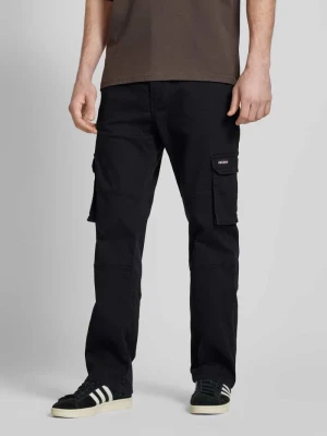 Spodnie cargo z paskami Essentials REVIEW