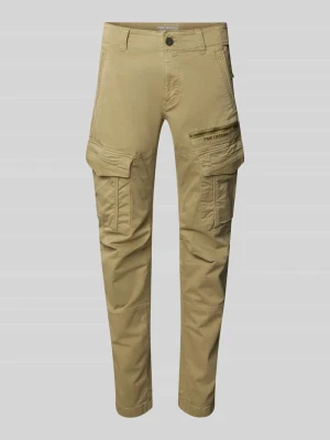 Spodnie cargo z wyhaftowanym logo PME Legend