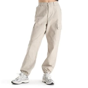 Spodnie Champion Organic Cotton Cargo Trousers 117448-ES057 - białe