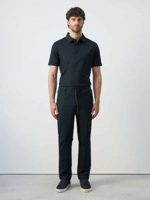 Spodnie chino comfort stretch granatowy - Mężczyzna - - MANGO MAN