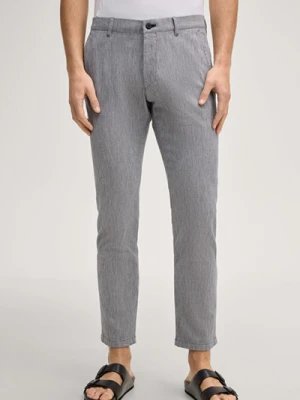 Spodnie chino Matthew w granatowym wzorze Joop