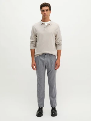 Spodnie chino model Morot Jogger o zwężanych nogawkach Marc O'Polo černá