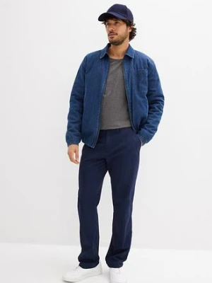Spodnie chino Regular Fit Straight, z czystej bawełny bonprix