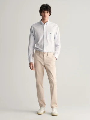 Spodnie chino slim fit twill GANT