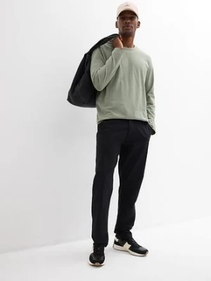 Spodnie chinosy z czystego lnu, regular fit, prosta nogawka bonprix