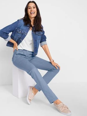 Spodnie chinosy ze stretchem bonprix