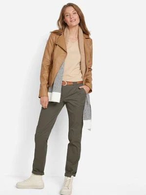 Spodnie chinosy ze stretchem bonprix