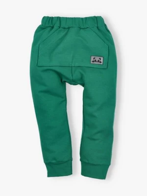 Spodnie chłopięce baggy zielone PANDAMELLO