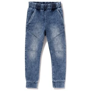 Spodnie chłopięce z przeszyciami, Jeans blue AllForKids