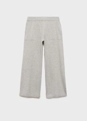 Spodnie culotte z dzianiny Mango Kids