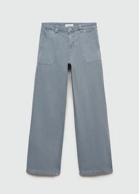 Spodnie culotte z kieszeniami MANGO TEEN