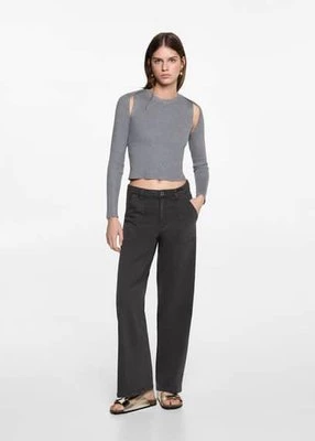 Spodnie culotte z kieszeniami MANGO TEEN