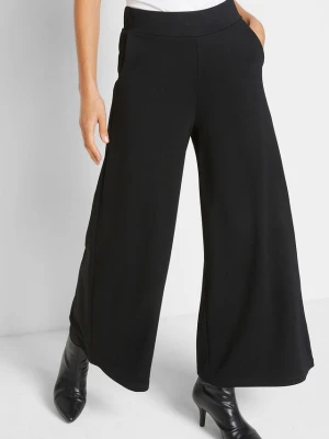 Spodnie culotte z mieszanki wiskozy bonprix