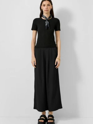 Spodnie culottes z mieszanki lnu QS