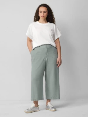 Spodnie culottes z mieszanki lnu QS