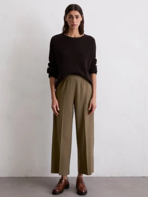 Spodnie culottes z regularnym wzorem Marc O'Polo